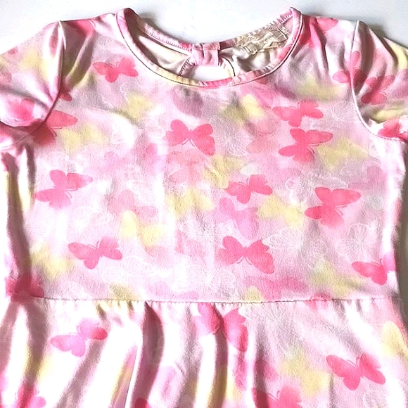 BTWEEN Multi-Colored Short Sleeve Girl's Dress Size 8 - Picture 1 of 8